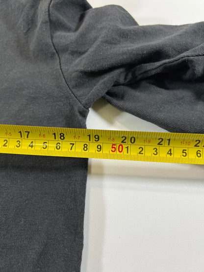 Rick and Morty Adult Swim Black Long Sleeve T-Shirt M