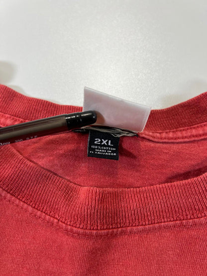 MGM Grand Las Vegas Red Long Sleeve T-Shirt Lion Graphic 2XL