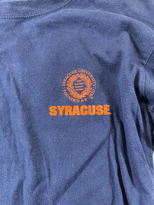 Syracuse University Navy Blue Long Sleeve SShirt