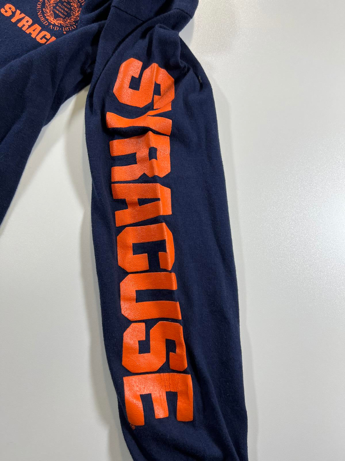 Syracuse University Navy Blue Long Sleeve SShirt