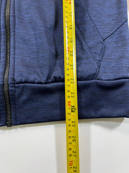 Spyder Men's Navy Blue Full-Zip Hoodie with Hood S