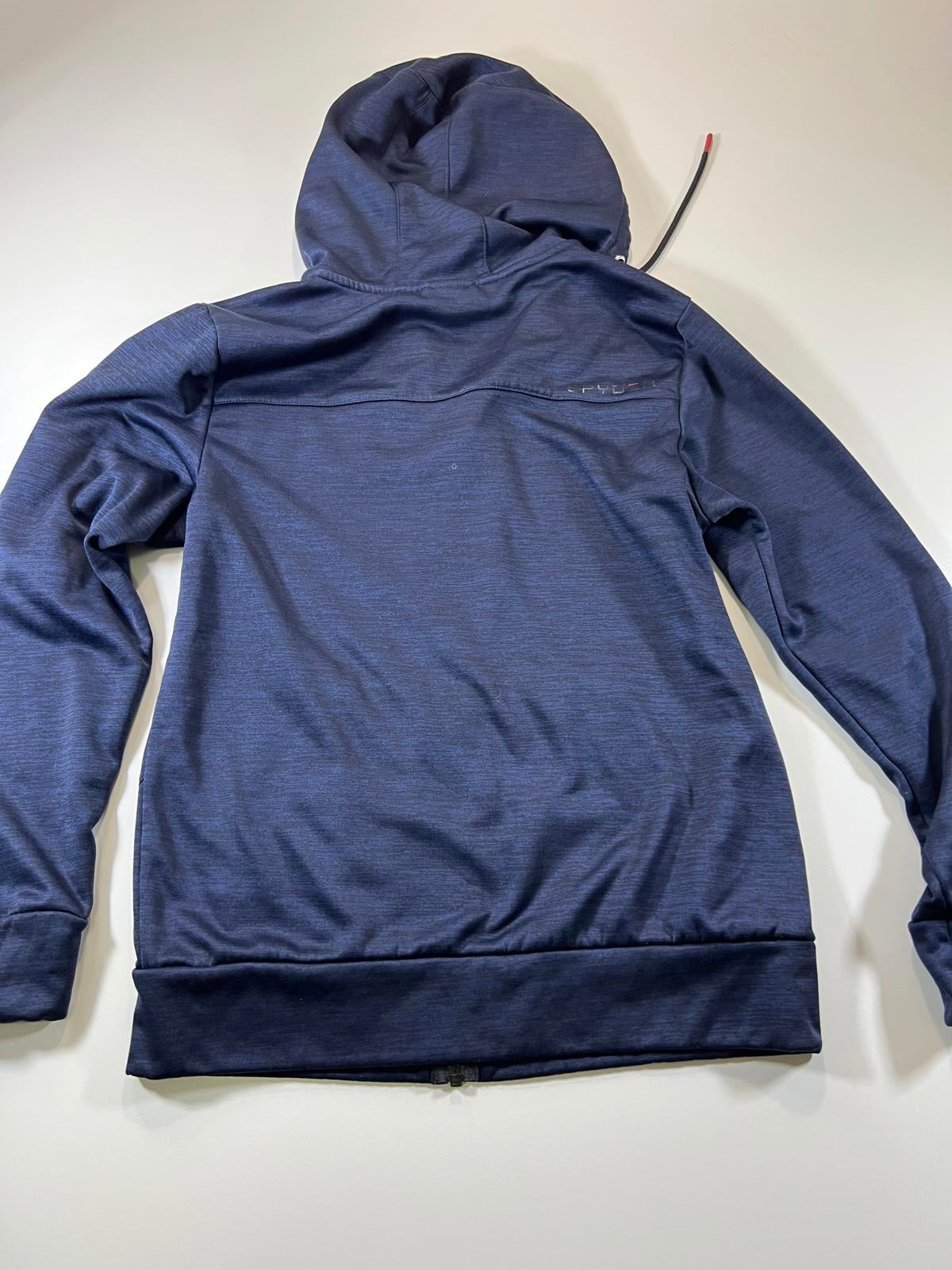 Spyder Men's Navy Blue Full-Zip Hoodie with Hood S