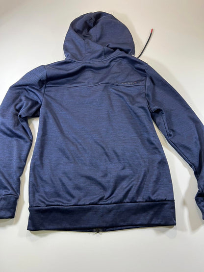 Spyder Men's Navy Blue Full-Zip Hoodie with Hood S