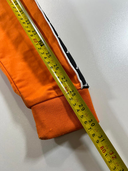 Kappa Orange Track Jacket with Black and White L