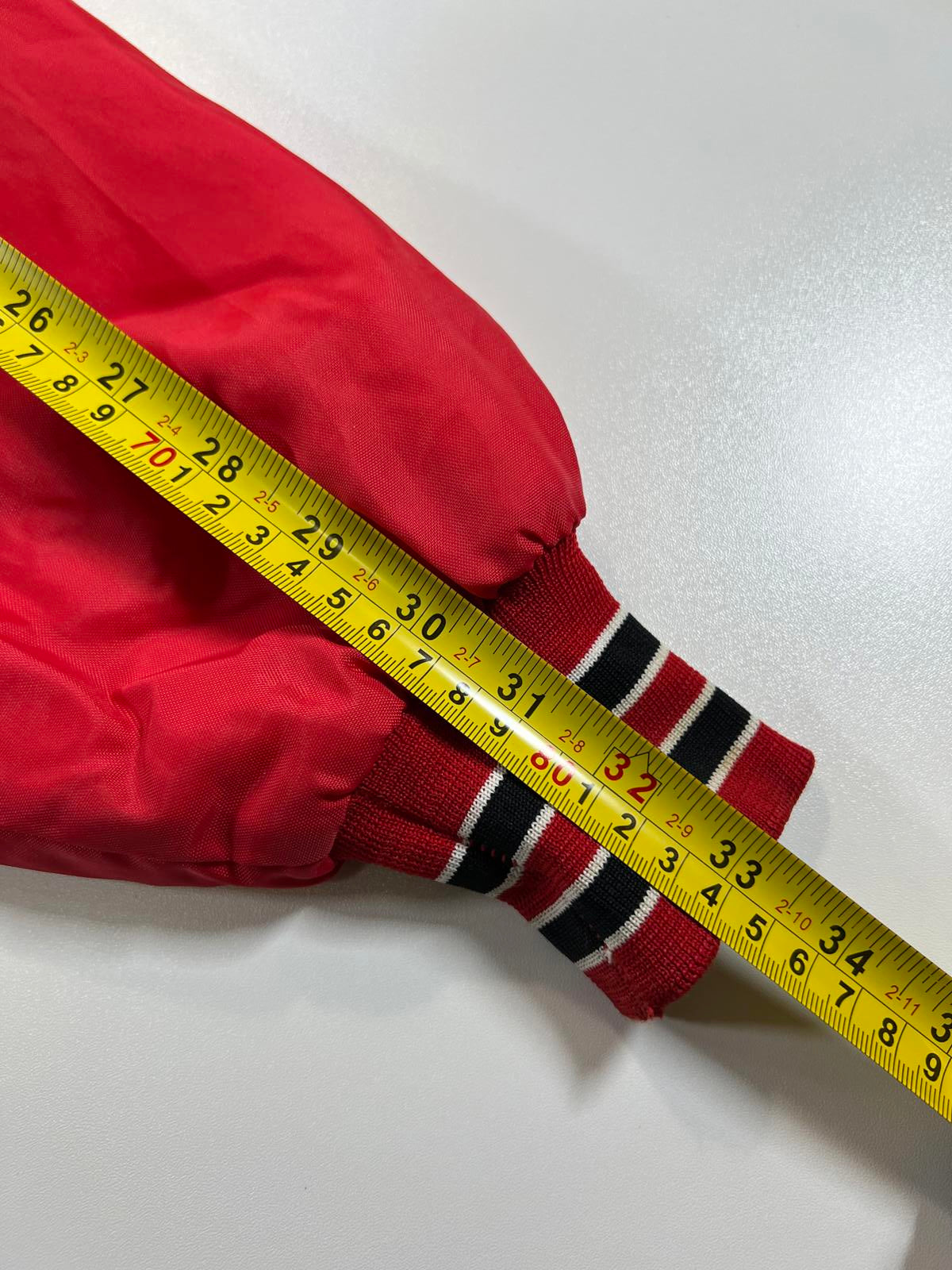 Don Allison Athletic Red Quilted Varsity Jacket XL