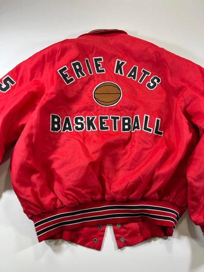 Don Allison Athletic Red Quilted Varsity Jacket XL