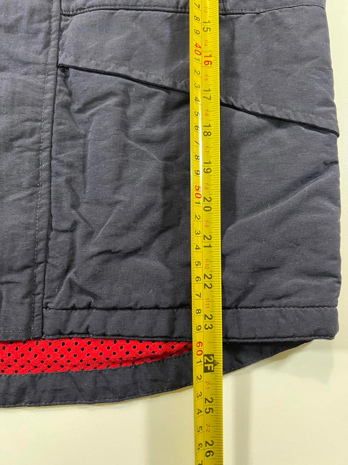 Tommy Hilfiger Youth Navy and Red Hooded Jacket S/P