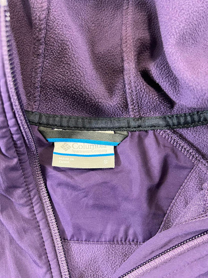 Columbia Purple Omni-Shield Hooded Jacket S