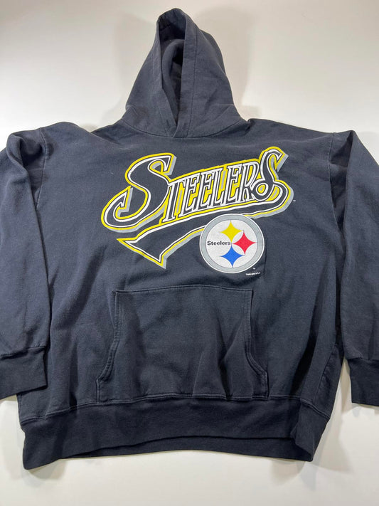 Vintage True Fan Sportswear Pittsburgh Steelers Hoodie M
