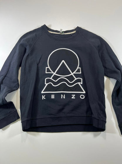 Kenzo Black Graphic Sweatshirt Size Small