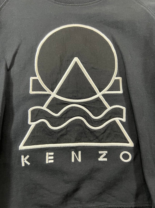 Kenzo Black Graphic Sweatshirt Size Small