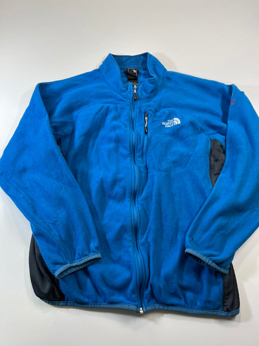 The North Face Blue Fleece full zip jacket size M