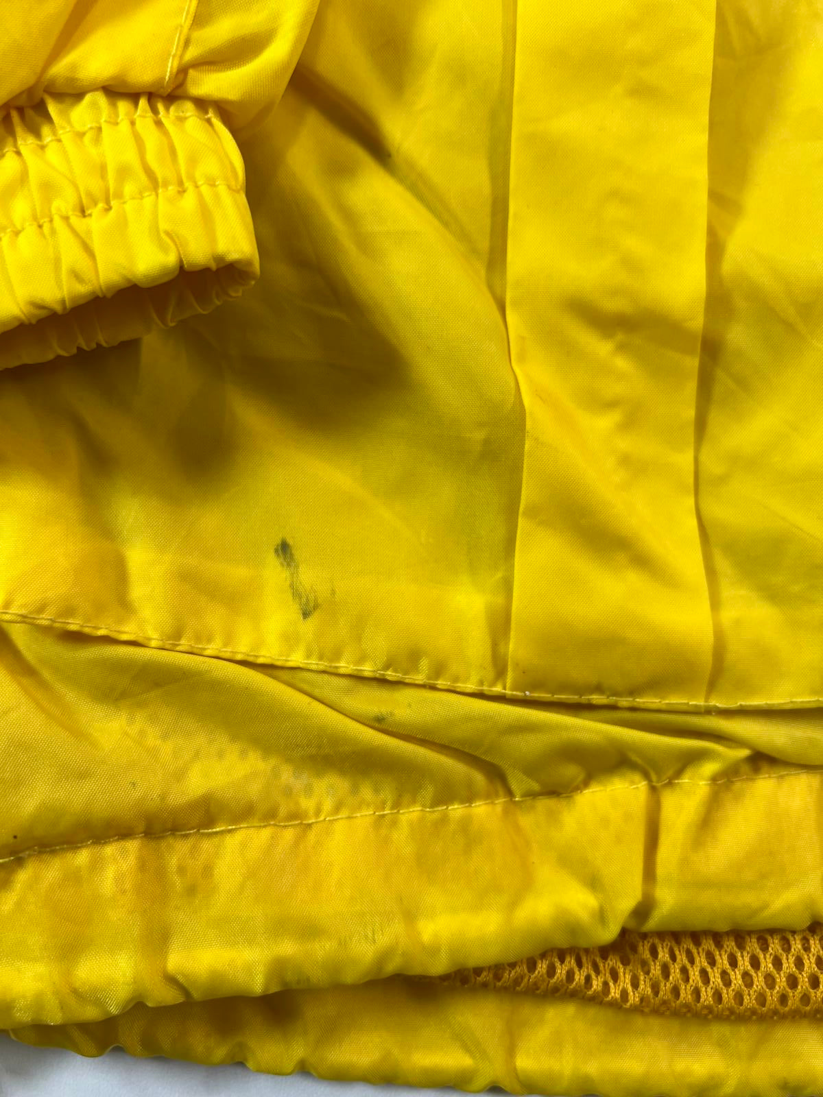 Nike Yellow Windbreaker Jacket bootleg style size L