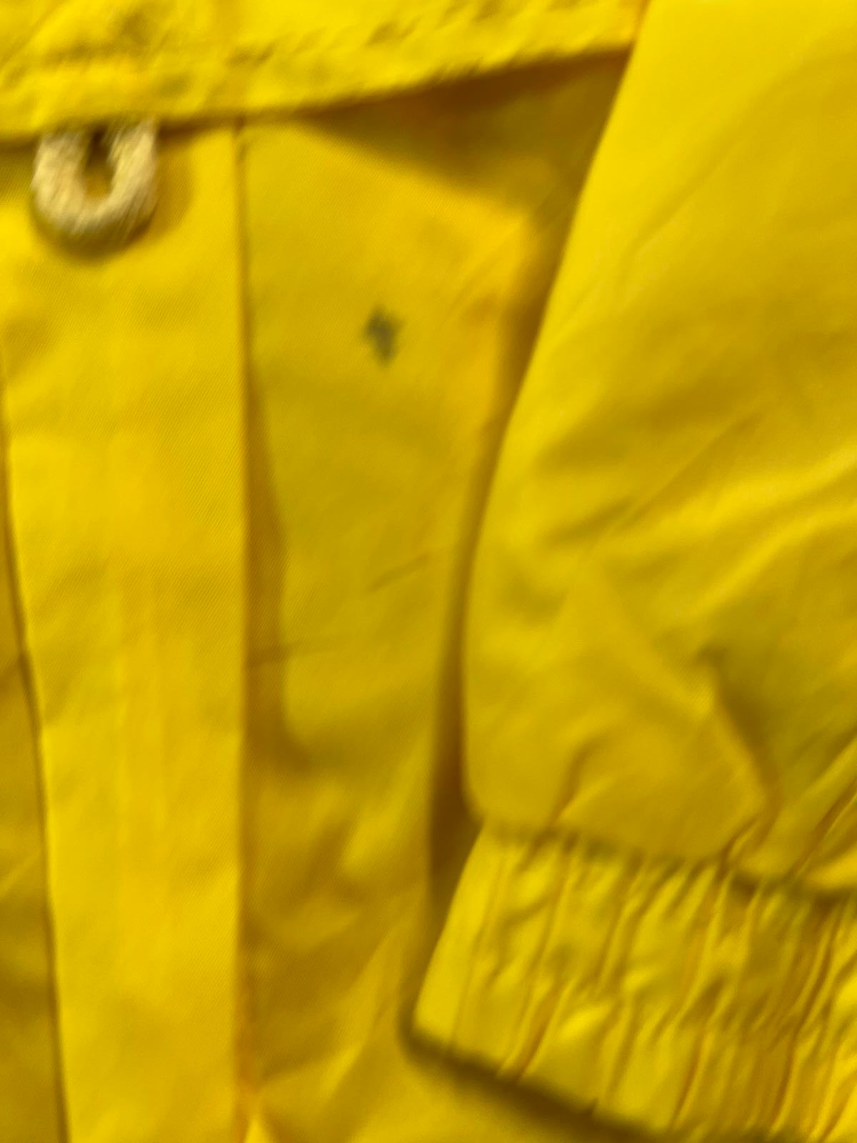 Nike Yellow Windbreaker Jacket bootleg style size L