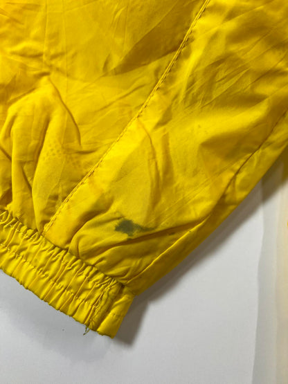 Nike Yellow Windbreaker Jacket bootleg style size L