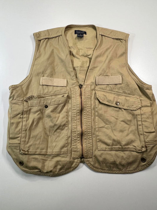 Ducks Unlimited Khaki Utility Vest Small