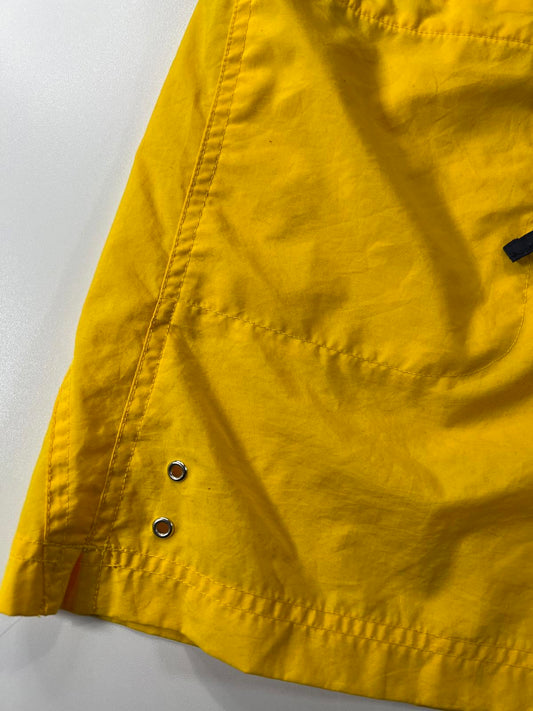 Vintage Nike Yellow and Navy Swim Shorts