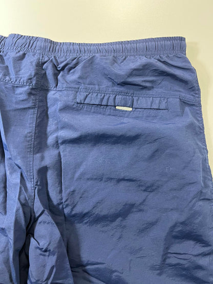 Vintage Nike Men's Navy Blue Athletic Shorts with White Trim