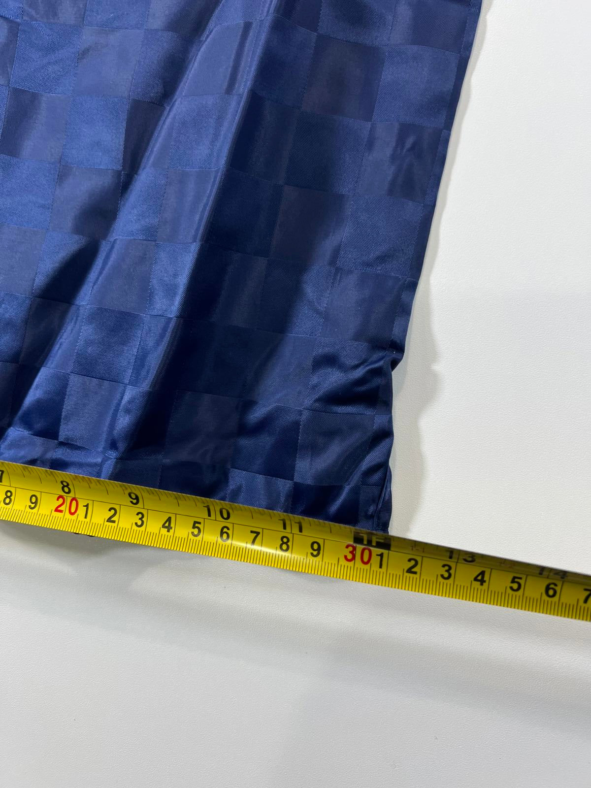 Umbro Men's Navy Blue Checkered Athletic Shorts