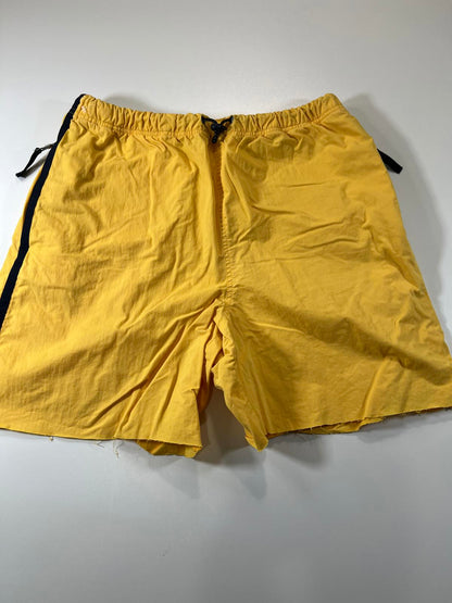 Nautica Yellow Men's Casual Shorts with Black Side Stripe