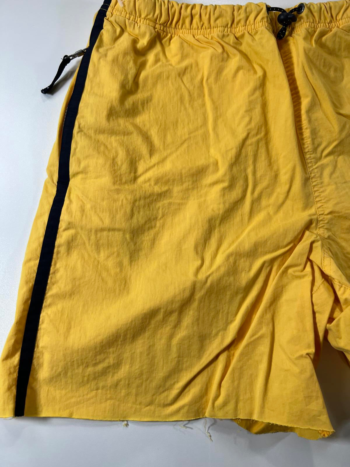 Nautica Yellow Men's Casual Shorts with Black Side Stripe