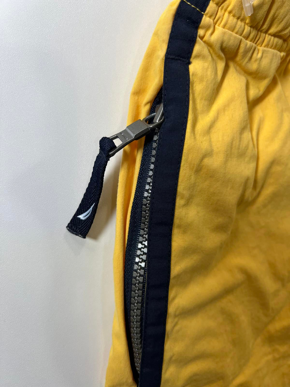 Nautica Yellow Men's Casual Shorts with Black Side Stripe