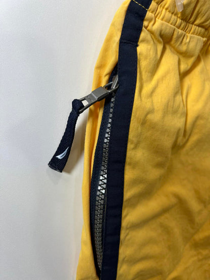 Nautica Yellow Men's Casual Shorts with Black Side Stripe