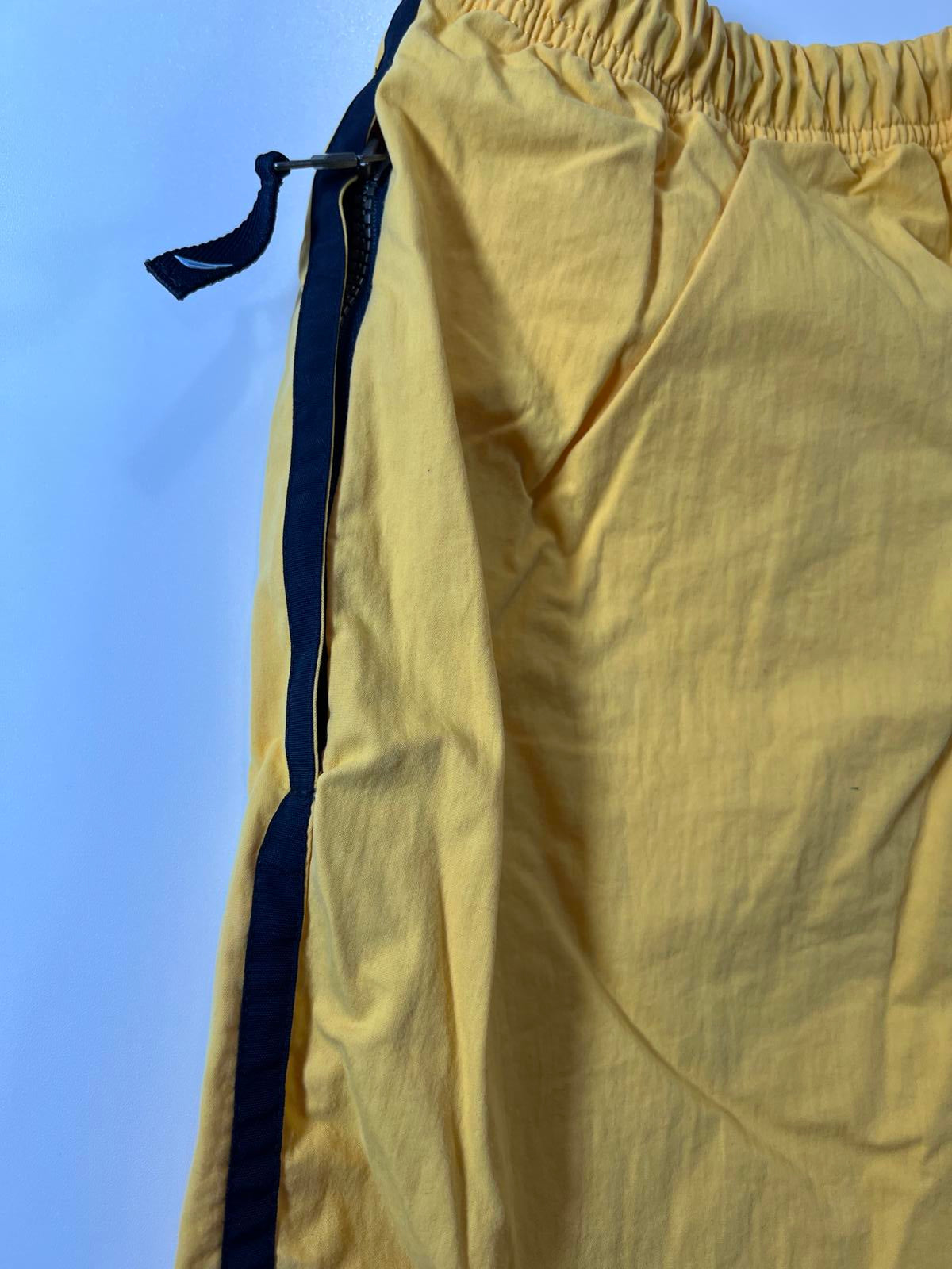 Nautica Yellow Men's Casual Shorts with Black Side Stripe