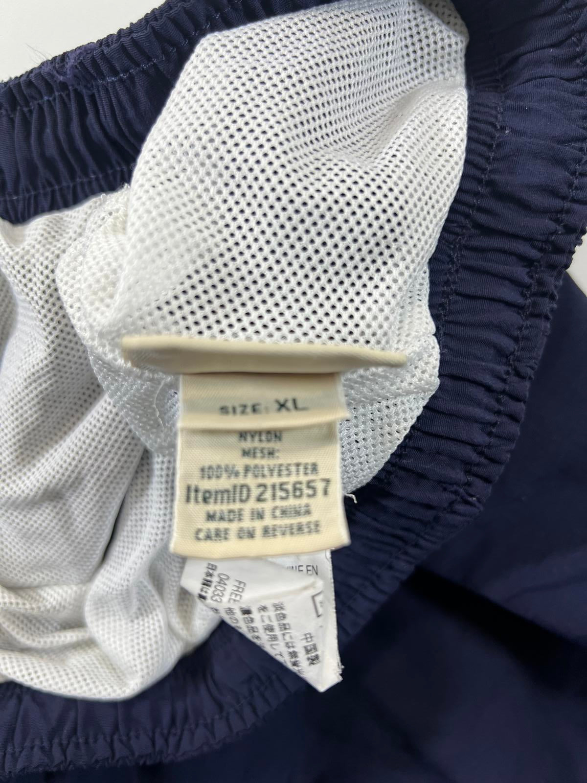 L.L.Bean Navy Blue Men's Swim Shorts with Drawstring Waist