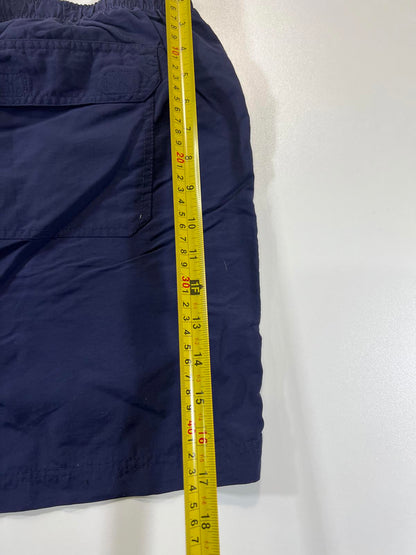 L.L.Bean Navy Blue Men's Swim Shorts with Drawstring Waist