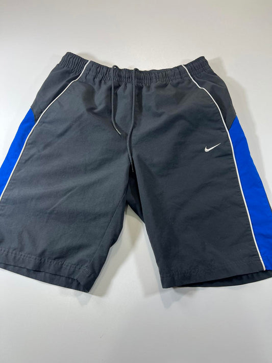 Nike Men's Athletic Shorts with Blue Side Panels