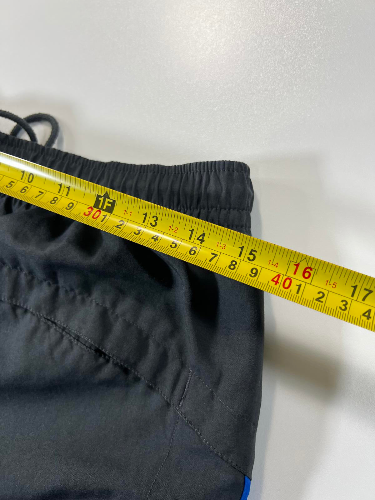 Nike Men's Athletic Shorts with Blue Side Panels