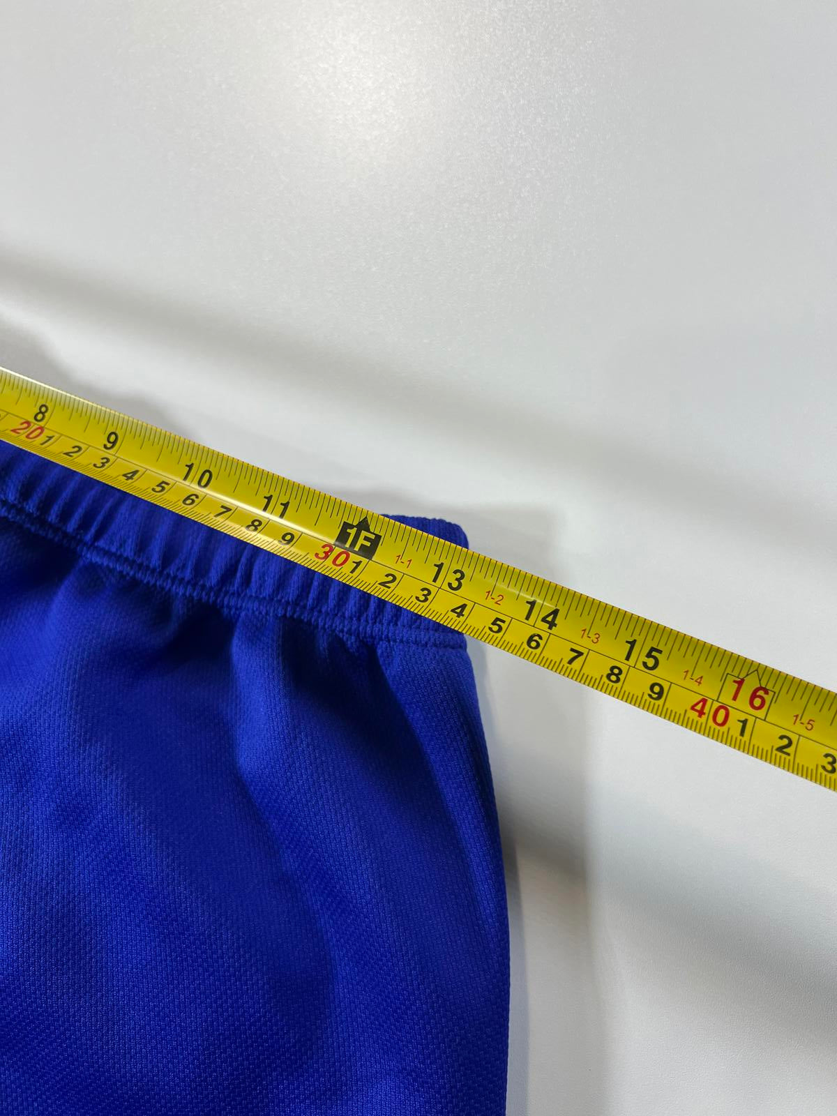 FILA Blue Athletic Shorts with Logo Tape Detail