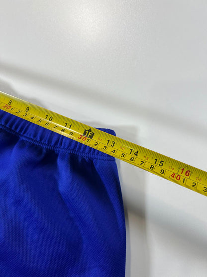 FILA Blue Athletic Shorts with Logo Tape Detail