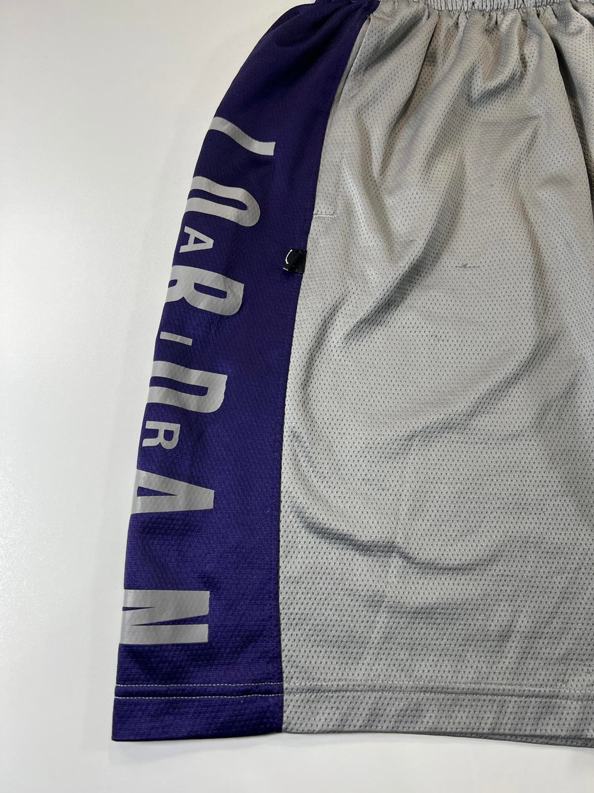 Jordan Men's Basketball Shorts Grey and Purple