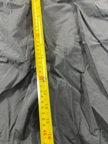 Vintage Reebok Black Athletic Shorts with Logo Detailing M