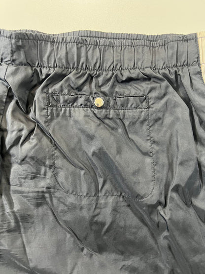 Nike Men's Black and White Athletic Shorts