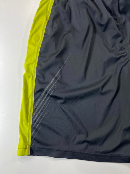 Nike Men's Athletic Shorts Black with Yellow Accents