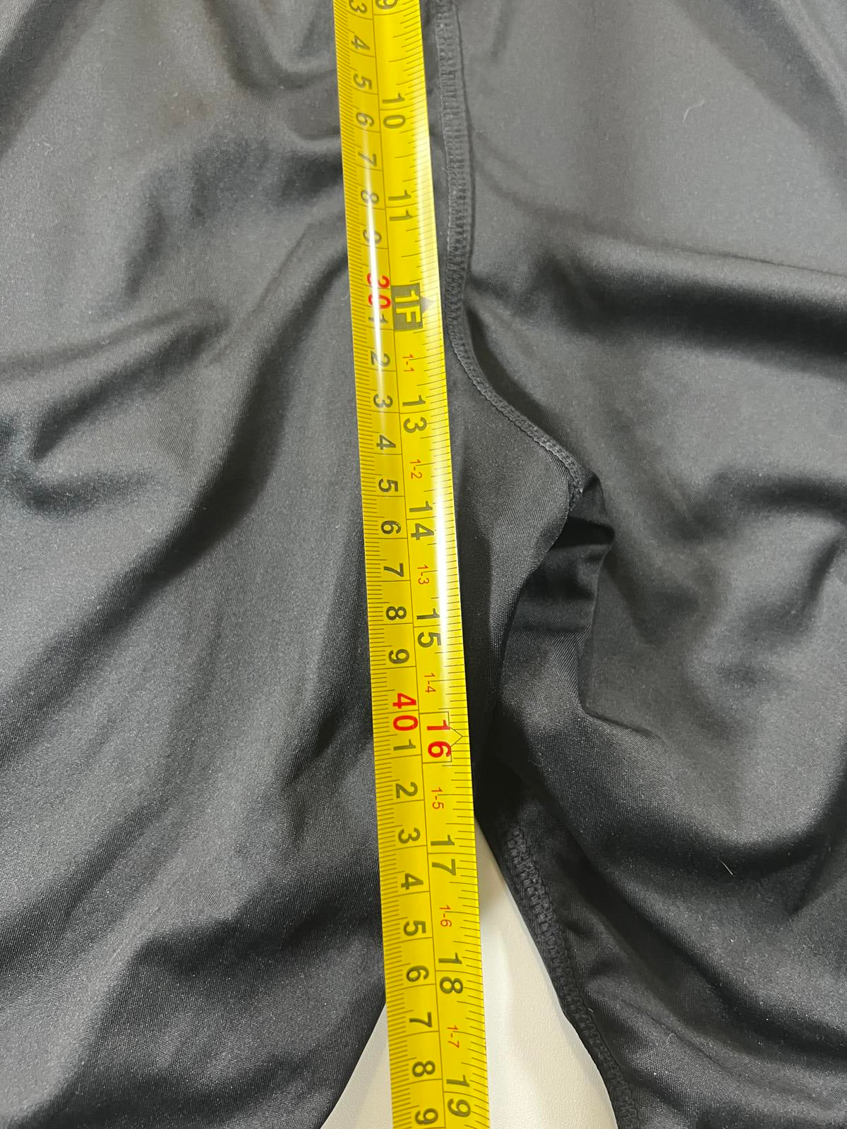 Nike Men's Athletic Shorts Black with Yellow Accents