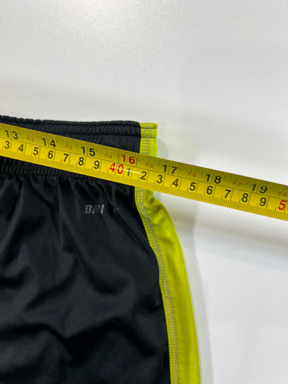 Nike Men's Athletic Shorts Black with Yellow Accents