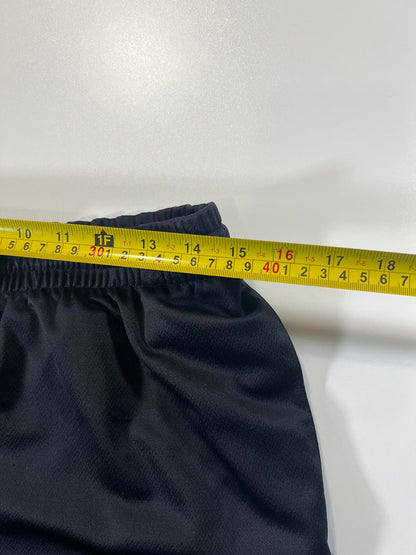 Adidas Men's Black Athletic Shorts with Large Logo