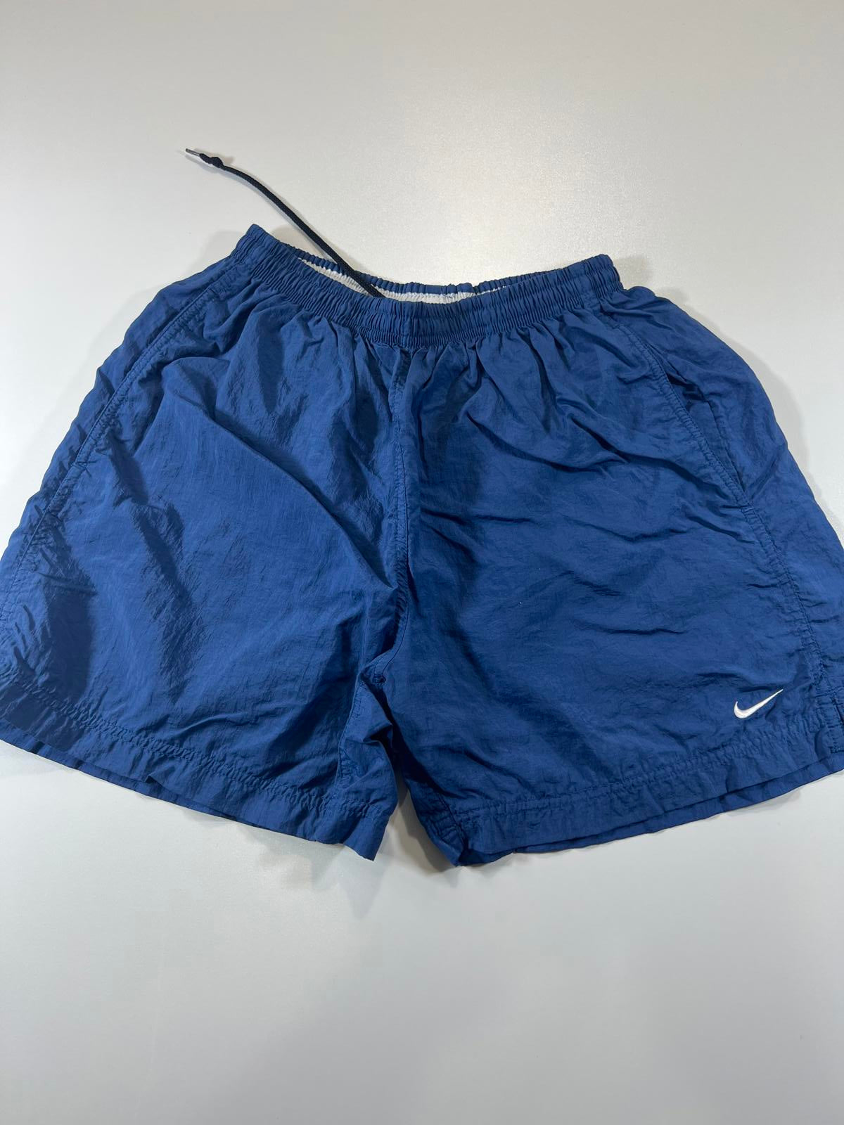 Vintage Nike Men's Blue Athletic Shorts