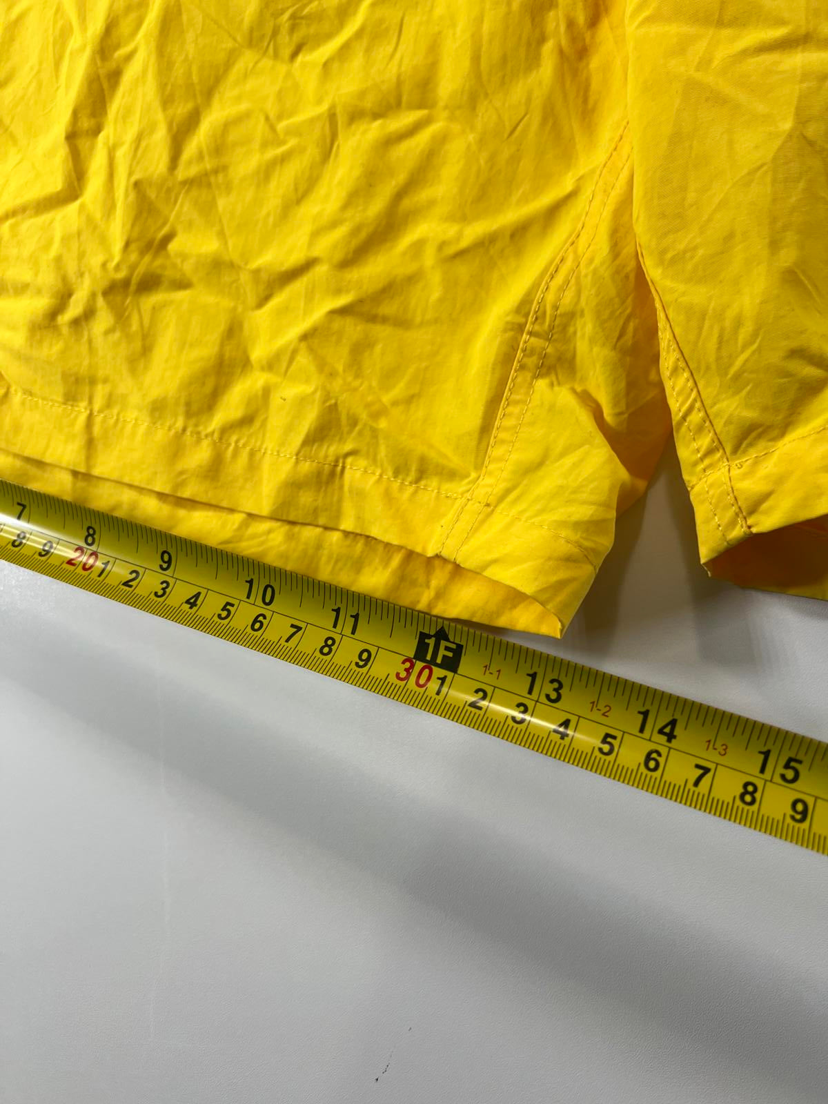 Nautica Men's Yellow and Navy Swim Shorts