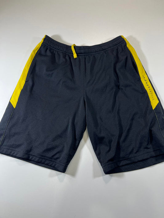 Nike Livestrong Black and Yellow Athletic Shorts