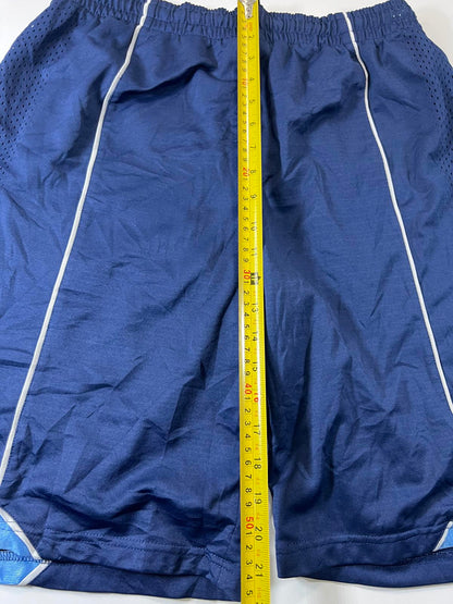 Starter Men's Navy Blue Athletic Shorts with Light Blue M