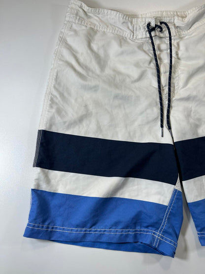 Nautica Men's Swim Shorts with Colour Block Design M