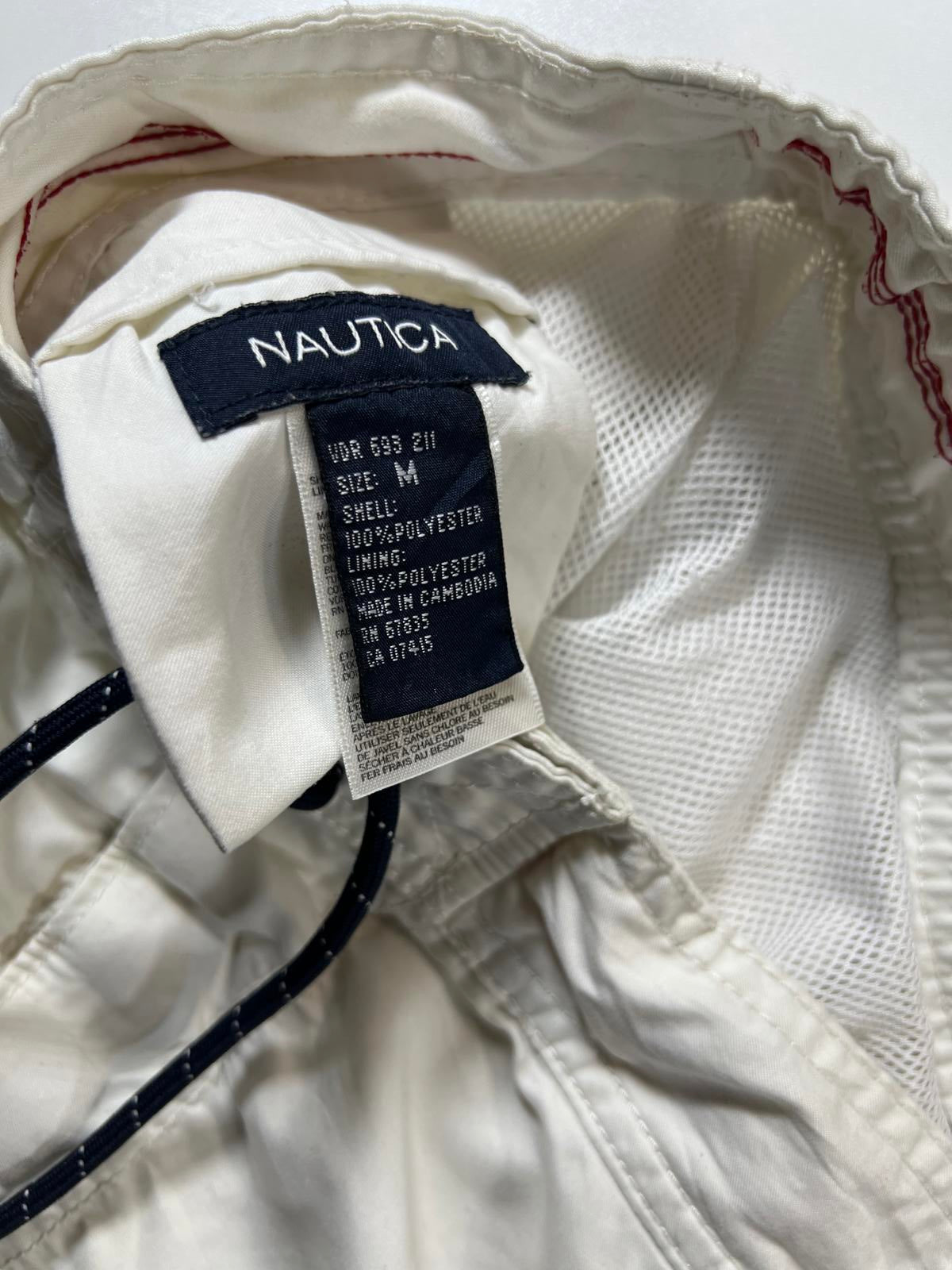 Nautica Men's Swim Shorts with Colour Block Design M