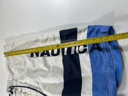 Nautica Men's Swim Shorts with Colour Block Design M