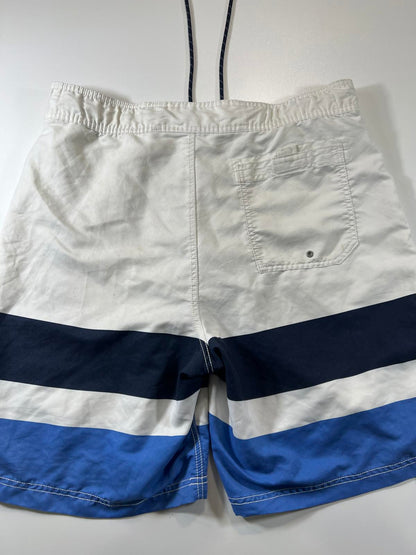 Nautica Men's Swim Shorts with Colour Block Design M