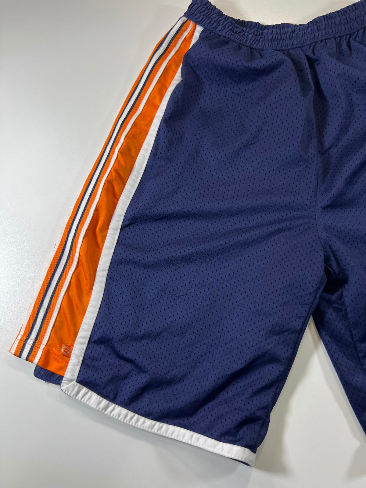 Reebok Men's Athletic Mesh Shorts with Orange and White L